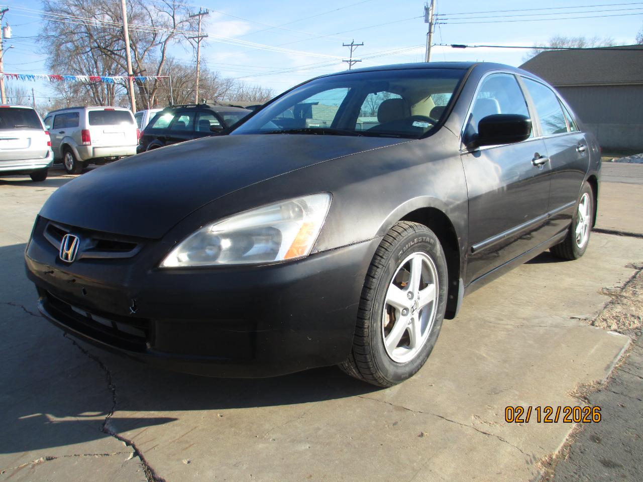 2004 Honda Accord EX Sedan AT with Side Curtain Airbags