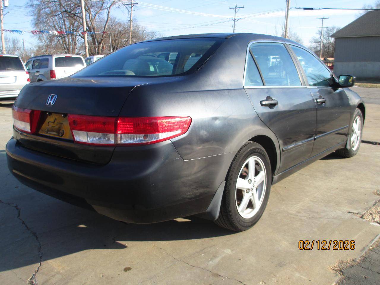 Honda Accord EX Sedan AT with Side Curtain Airbags 2004