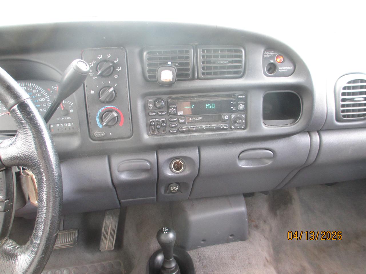 Dodge Ram 1500 Reg. Cab Short Bed 4WD 2001