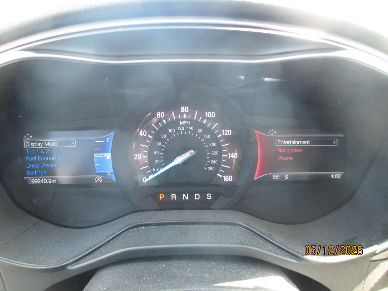 Ford Fusion SE 2019