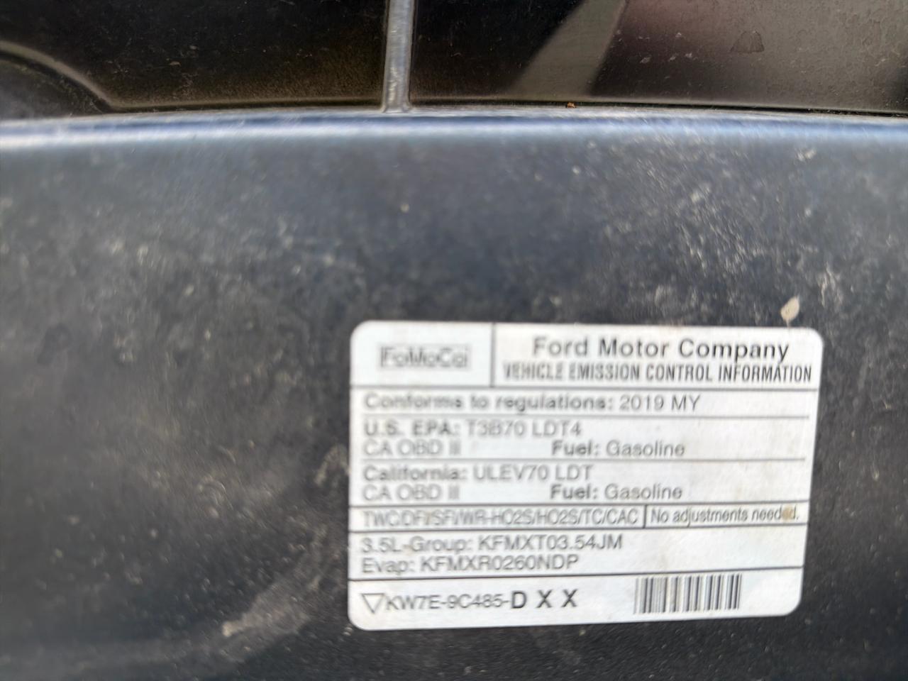 Ford F-150 4WD SuperCrew 145" SVT Raptor 2019