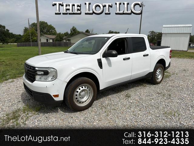 White 2022 Ford Maverick Pickup Truck Front-Wheel Drive Automatic