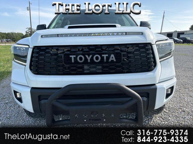White 2019 Toyota Tundra Pickup Truck Four-Wheel Drive Automatic