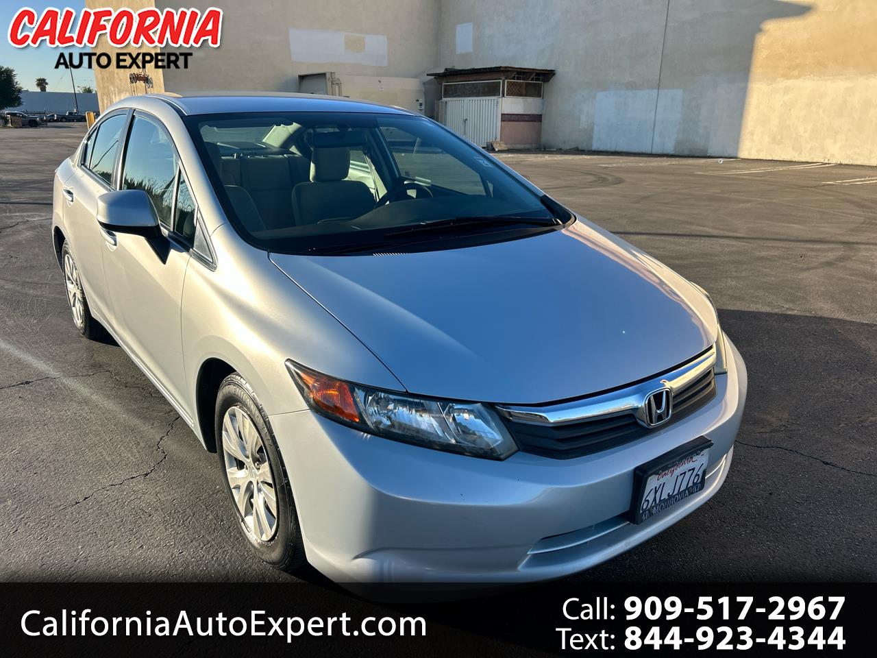 2012 Honda Civic Sdn 4dr Auto LX