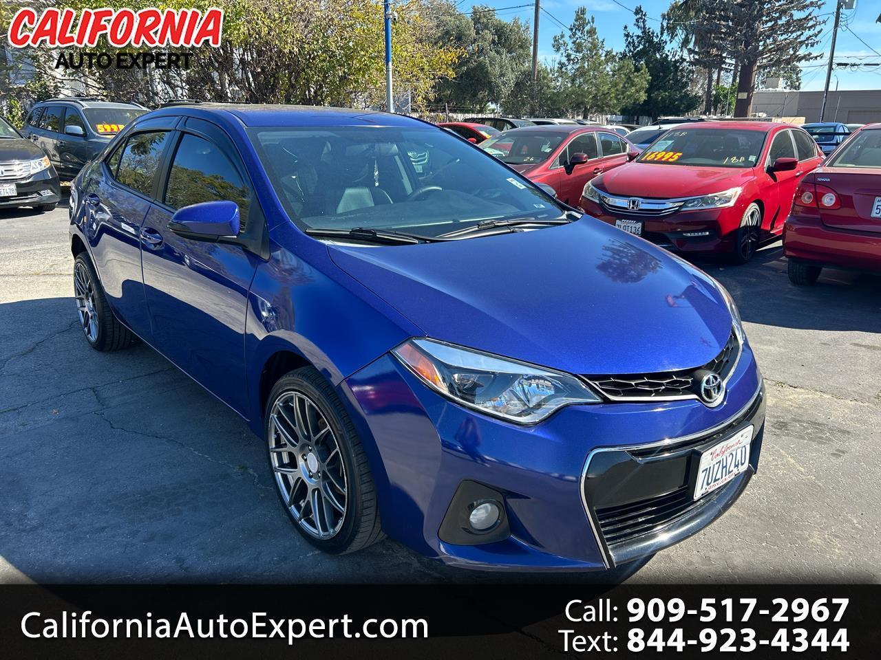 Toyota Corolla 4dr Sdn CVT S w/Special Edition Pkg (Natl) 2016