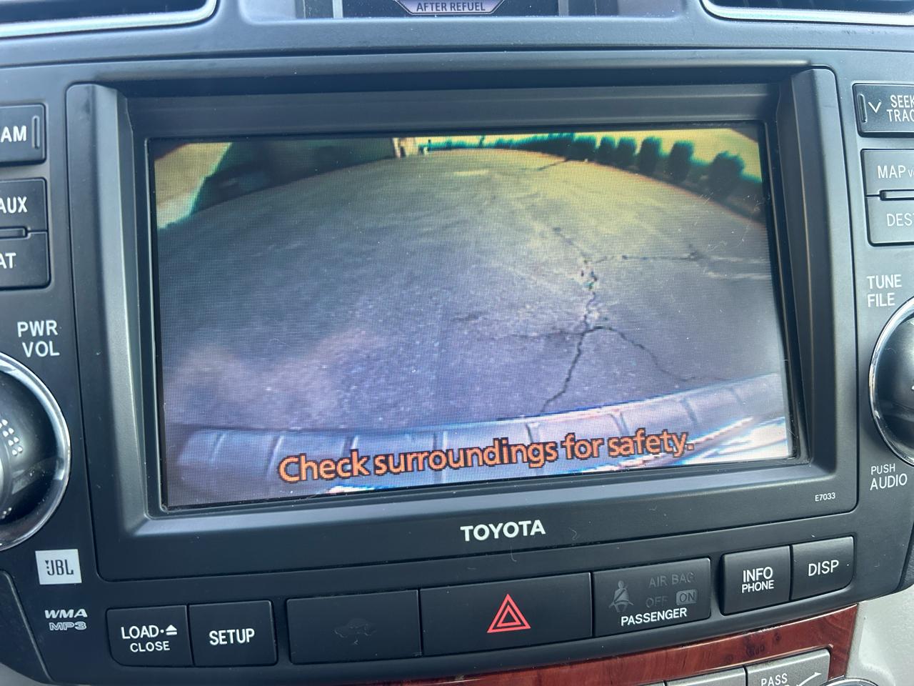 Toyota Highlander 4WD 4dr V6 Limited (Natl) 2012