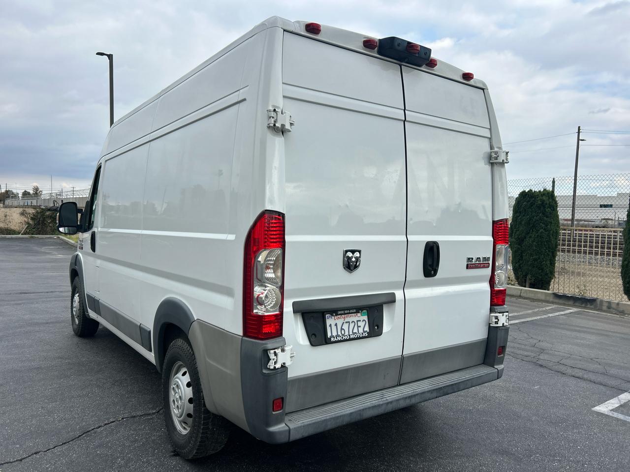 RAM ProMaster Cargo Van 1500 High Roof 136" WB 2017