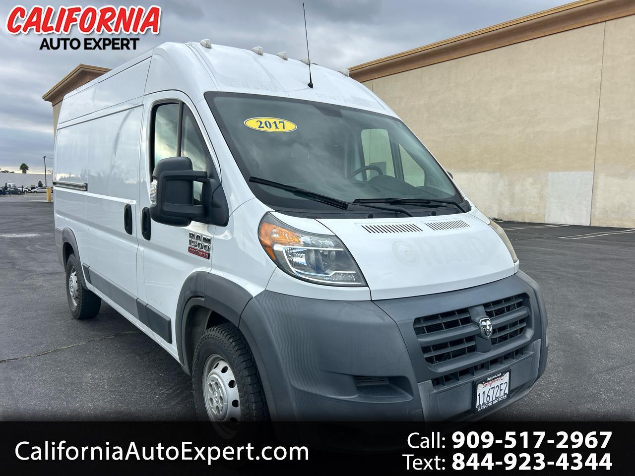 RAM ProMaster Cargo Van 1500 High Roof 136" WB 2017