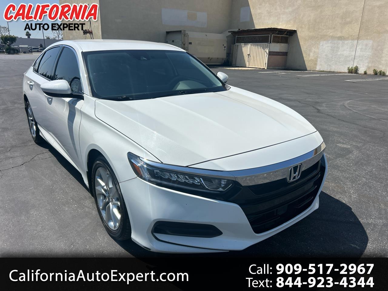 Honda Accord Sedan LX 1.5T CVT 2018