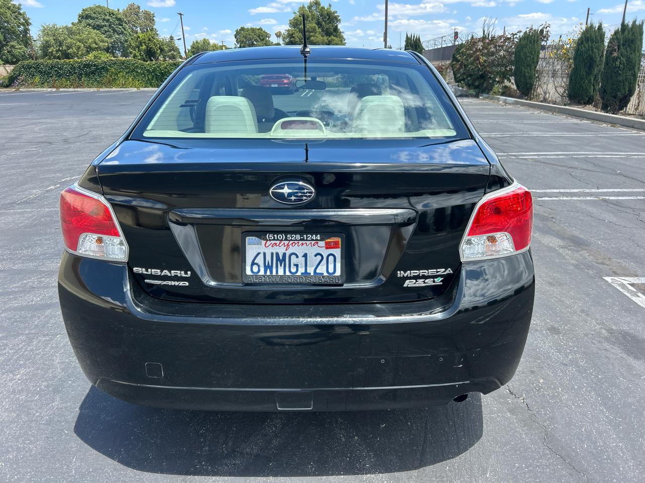Subaru Impreza Sedan 4dr Auto 2.0i 2012