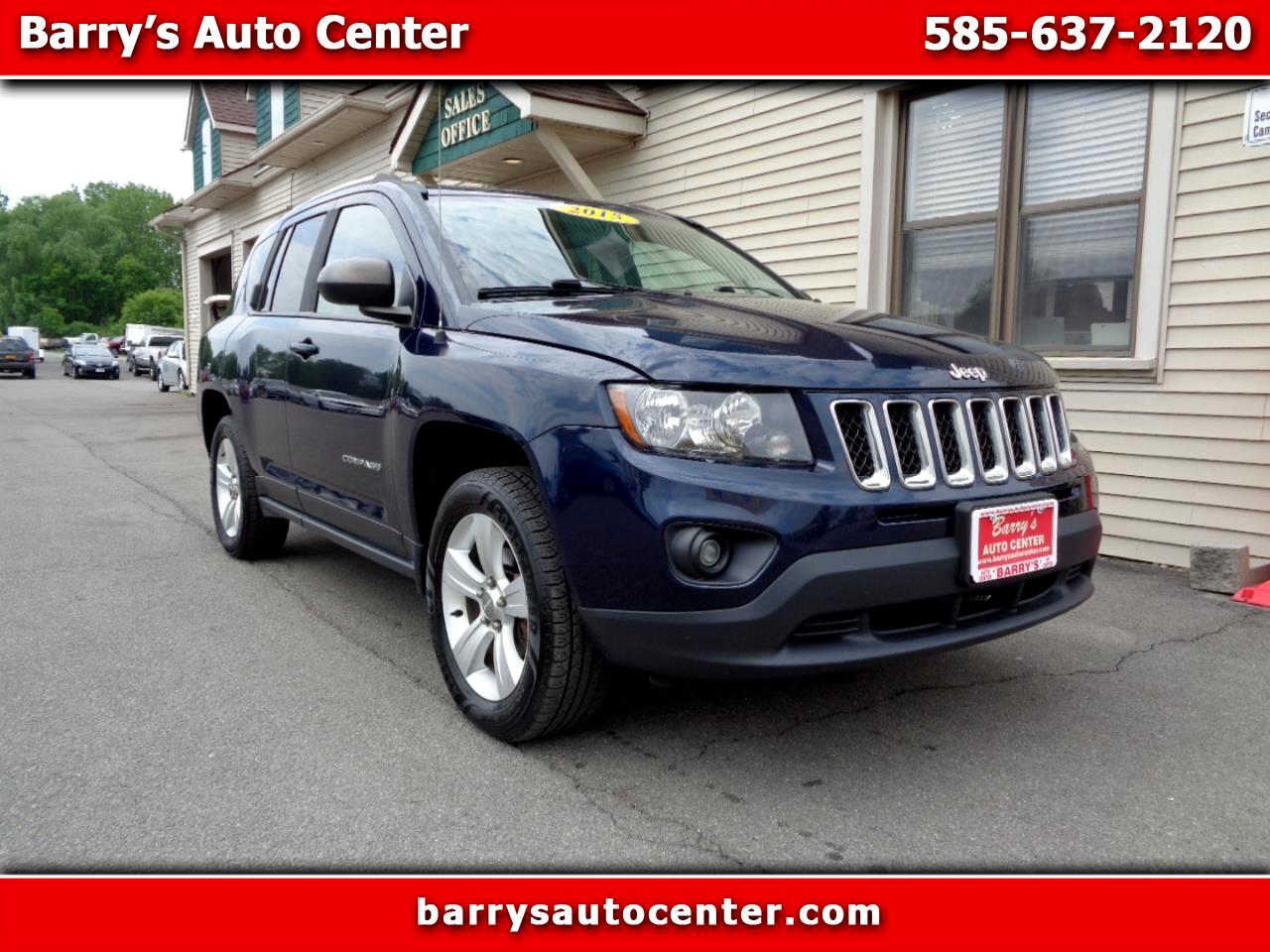 Used 15 Jeep Compass Sport For Sale In Rochester Ny 144 Barry S Auto Center Inc