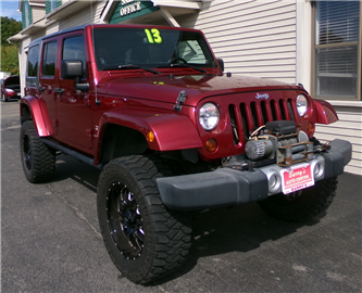 2013 Jeep Wrangler Unlimited 4WD 4dr Sahara