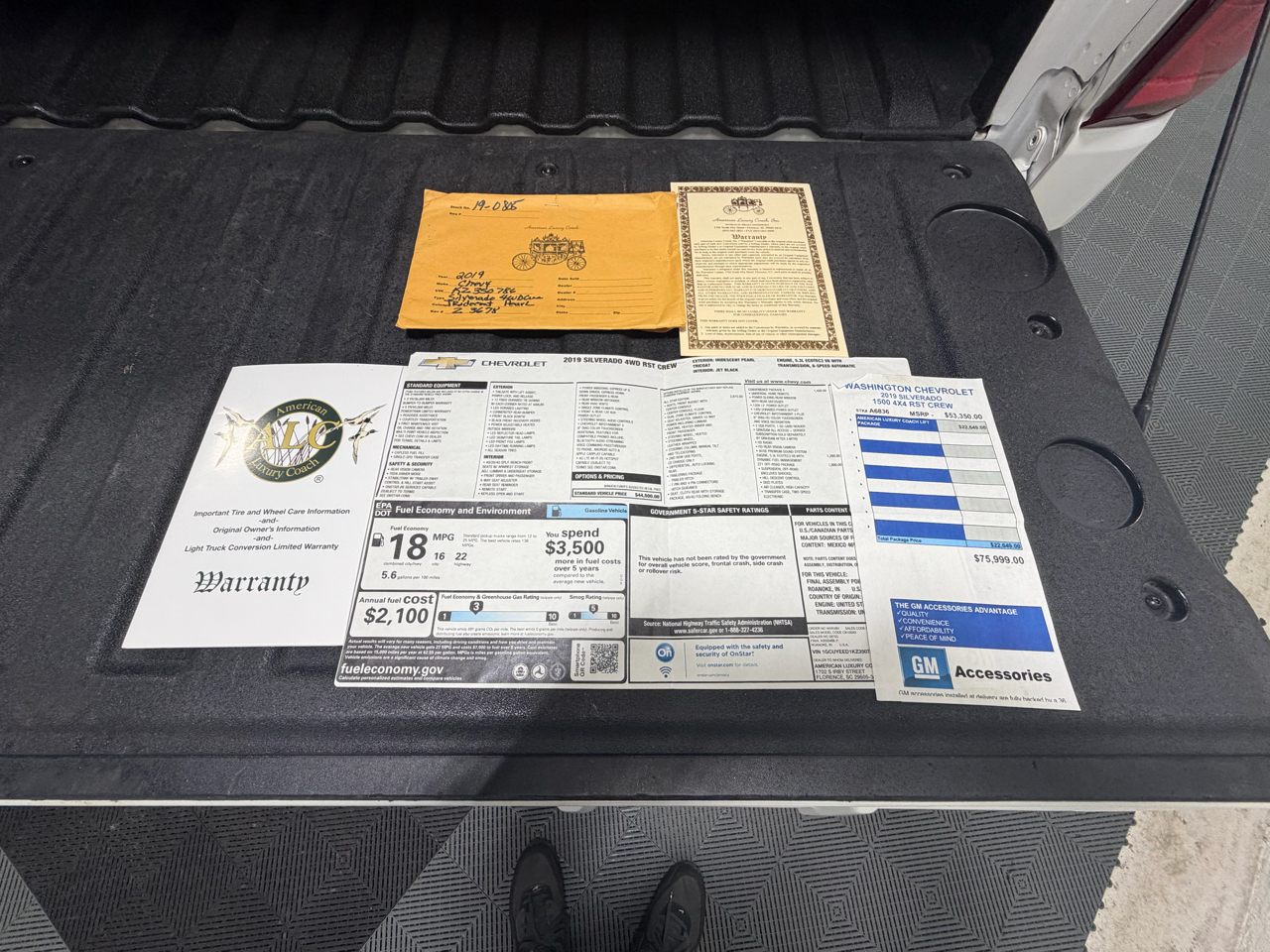 Chevrolet Silverado 1500 RST Crew Cab 4WD 2019