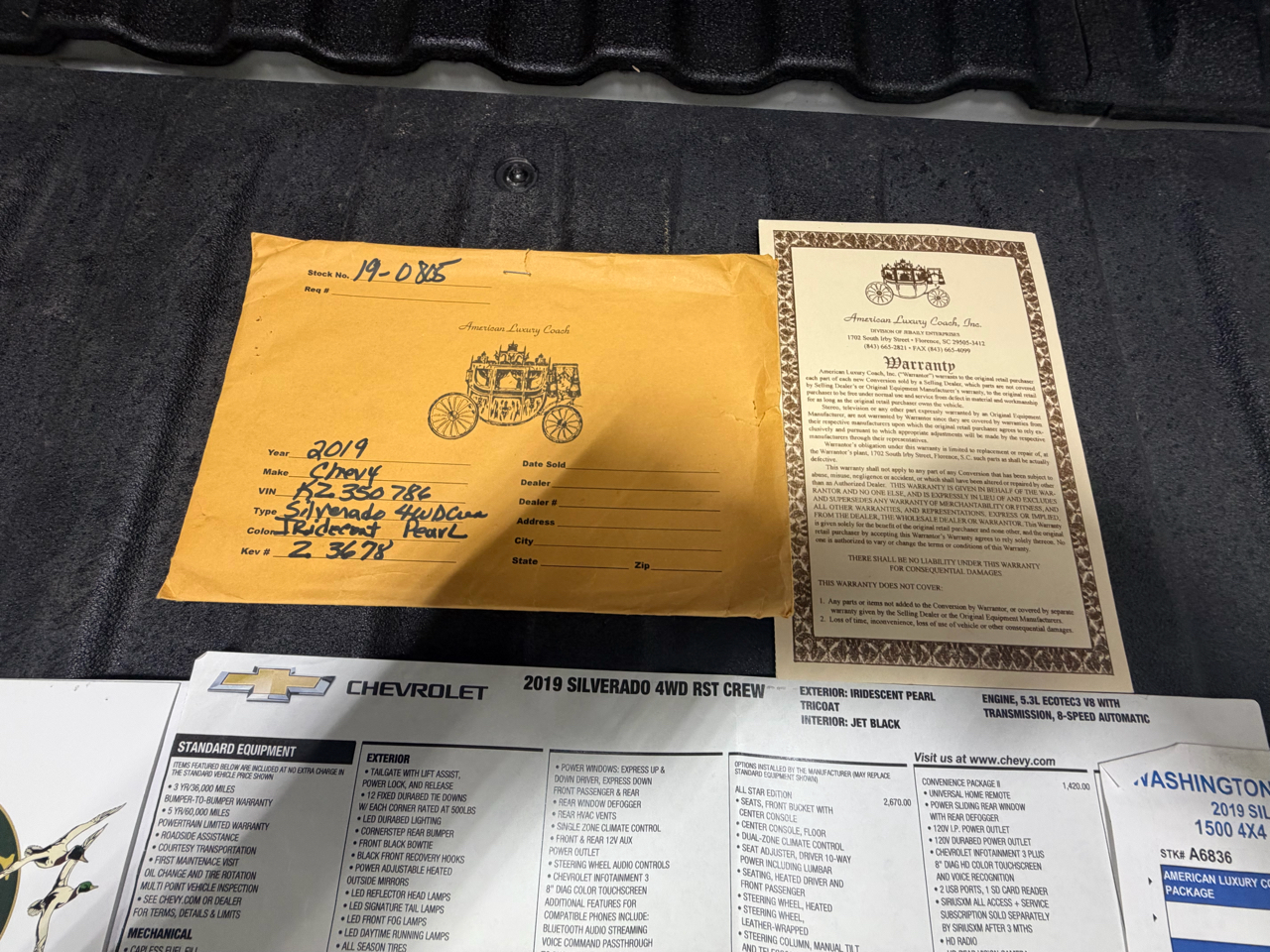 Chevrolet Silverado 1500 RST Crew Cab 4WD 2019