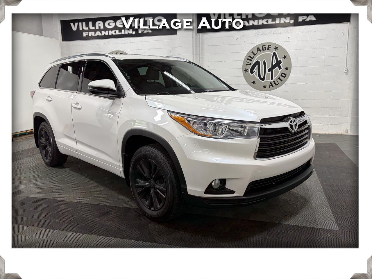 2016 Toyota Highlander XLE AWD V6