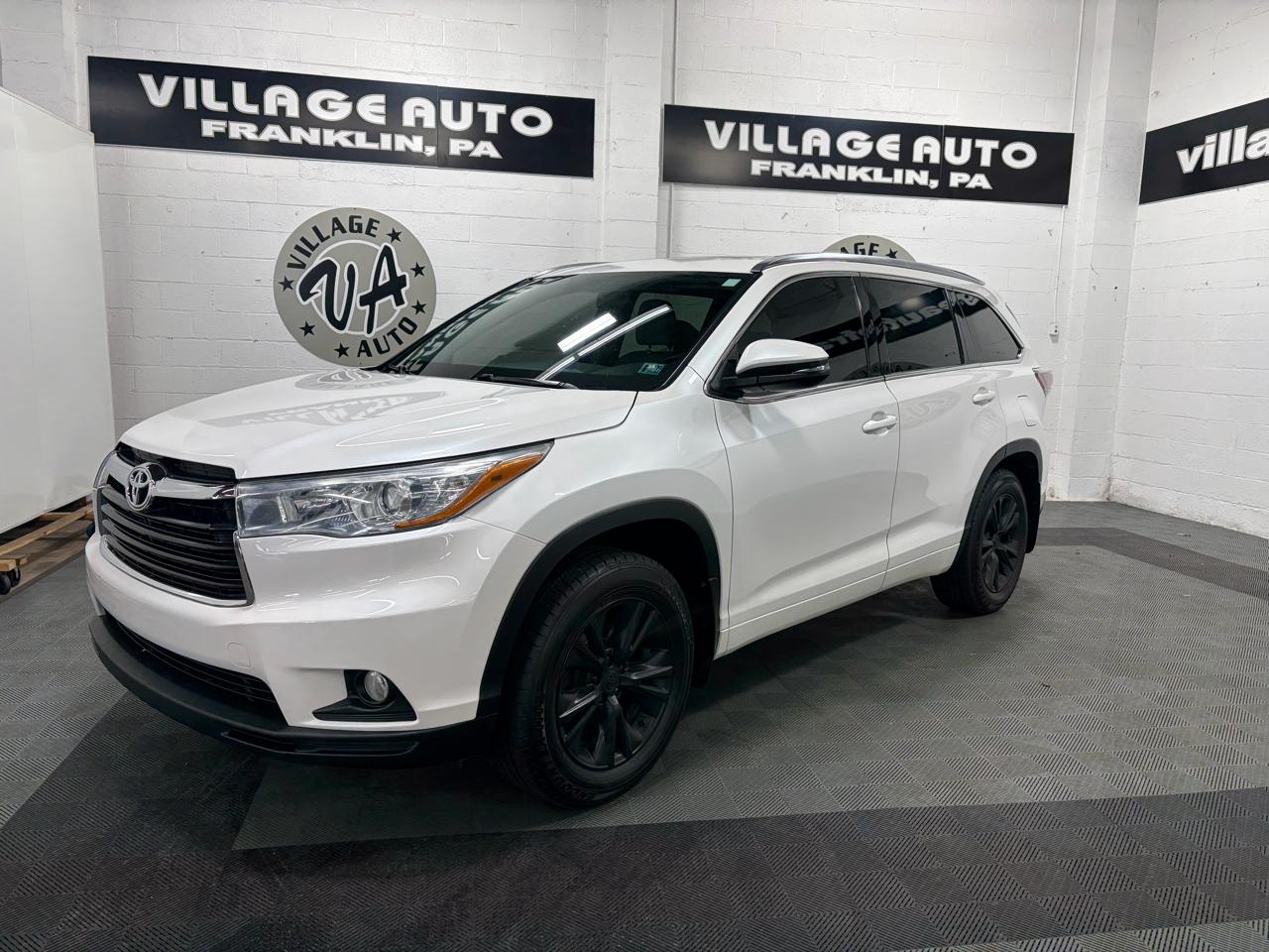 Toyota Highlander XLE AWD V6 2016