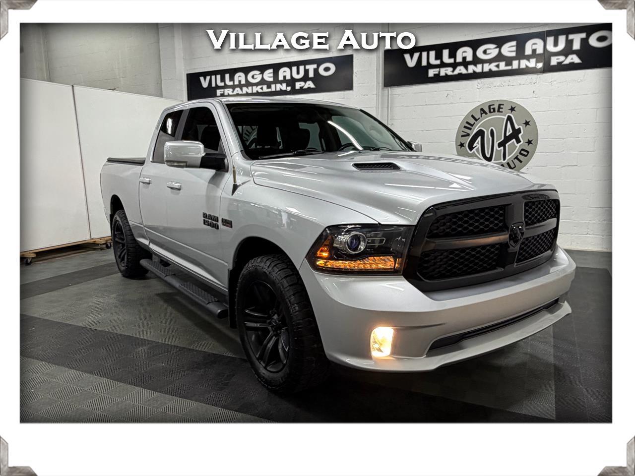 RAM 1500 4WD Quad Cab 140.5" Night 2018