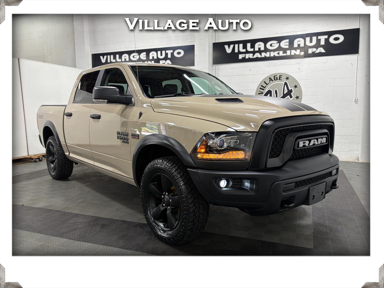 RAM 1500 Classic Warlock 4x4 Crew Cab 5'7" Box 2019