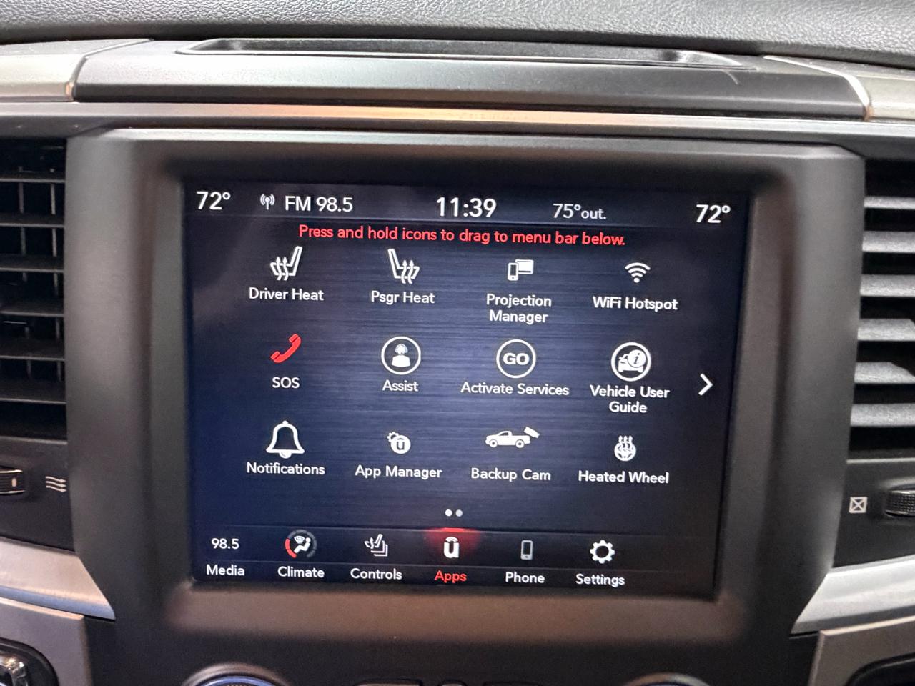 RAM 1500 Classic Warlock 4x4 Crew Cab 5'7" Box 2019