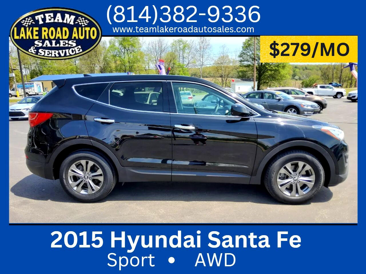 2015 Hyundai Santa Fe Sport AWD 4dr 2.4