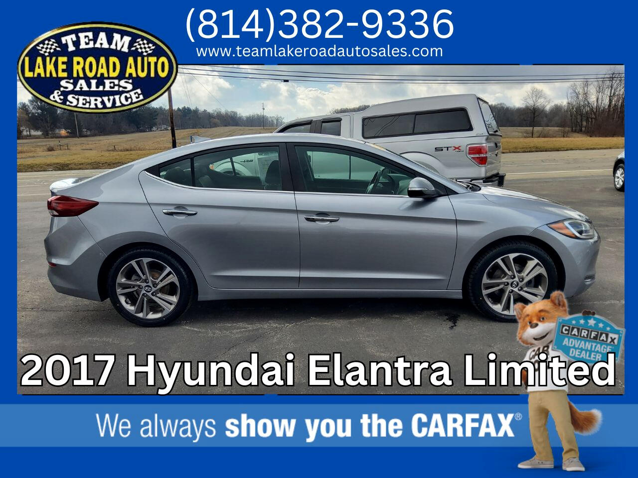 2017 Hyundai Elantra Limited 2.0L Auto (Alabama) *Ltd Avail*