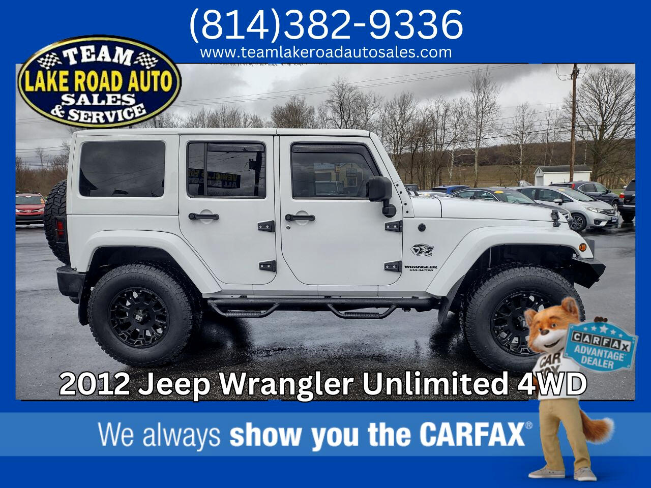 2012 Jeep Wrangler Unlimited 4WD 4dr Altitude