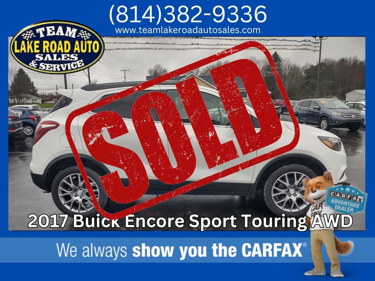 2017 Buick Encore AWD 4dr Sport Touring