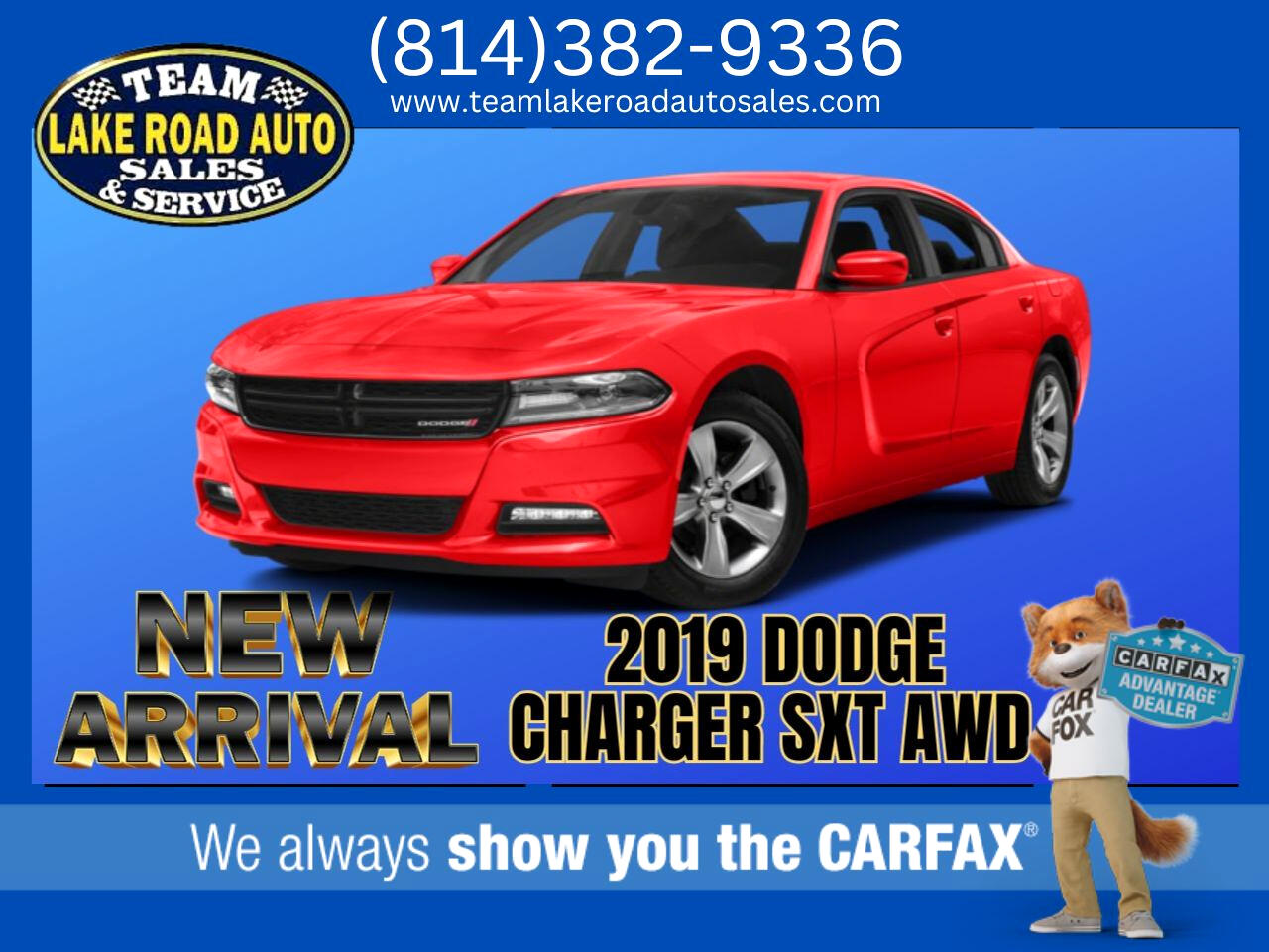 2019 Dodge Charger SXT AWD