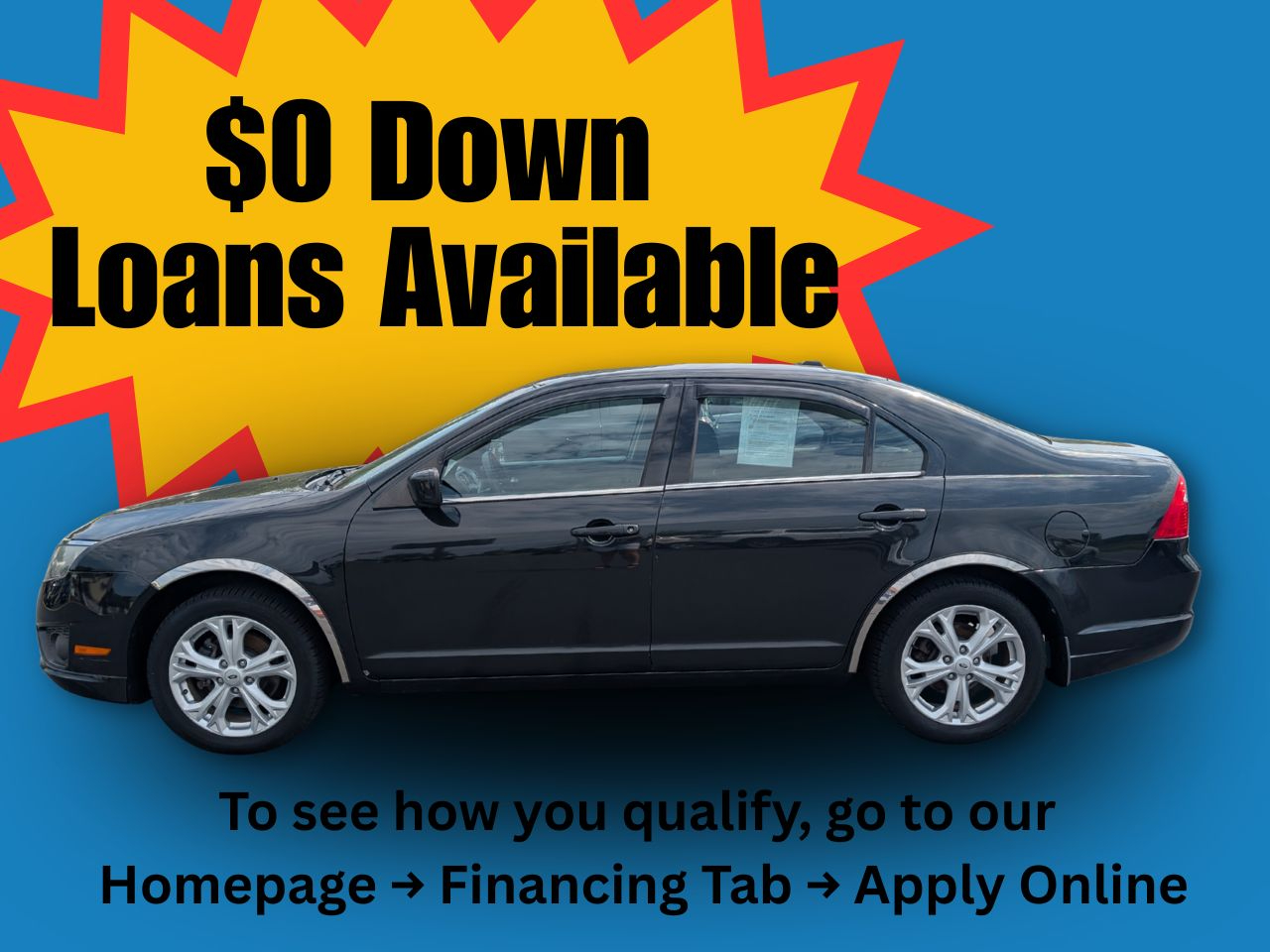 Ford Fusion 4dr Sdn SE FWD 2012