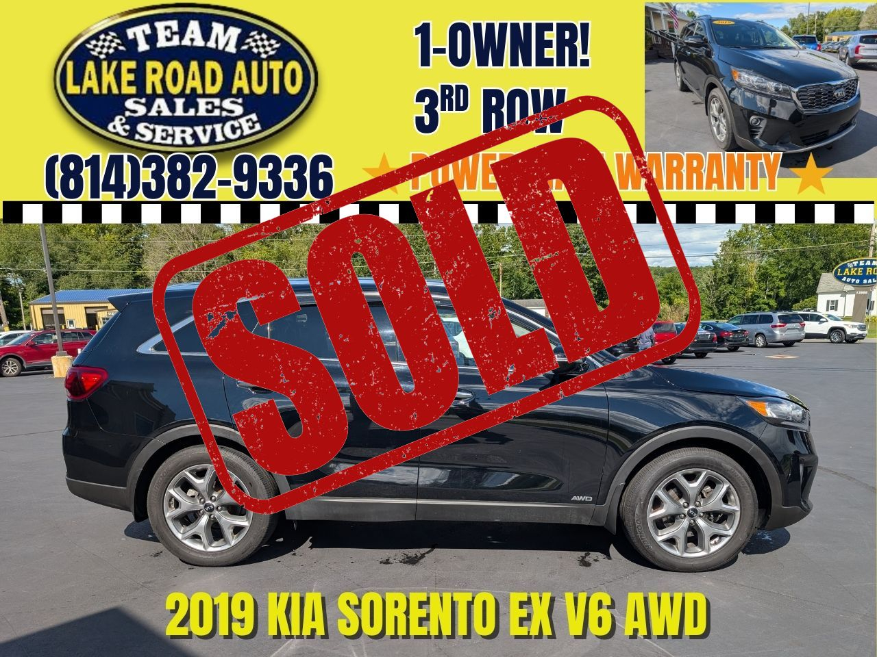 2019 Kia Sorento EX Sport V6 AWD