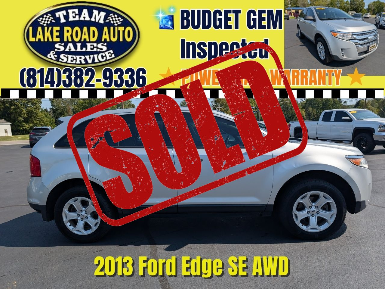 2013 Ford Edge 4dr SE AWD