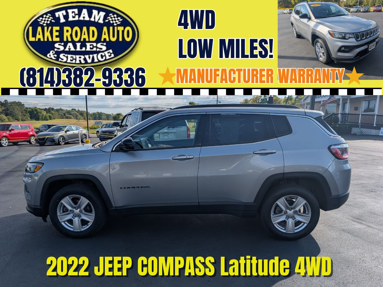 2022 Jeep Compass Latitude 4x4