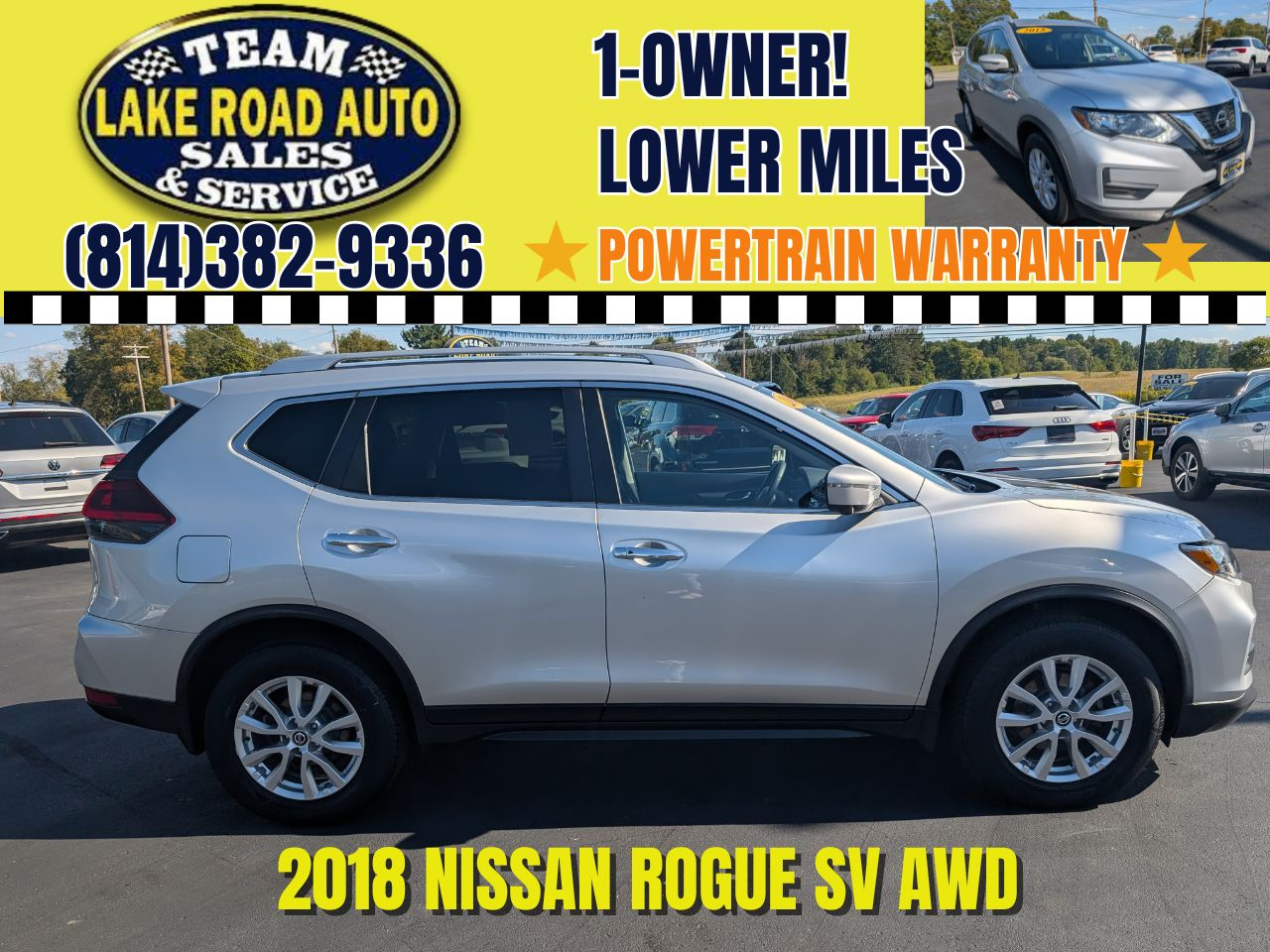 2018 Nissan Rogue AWD SV