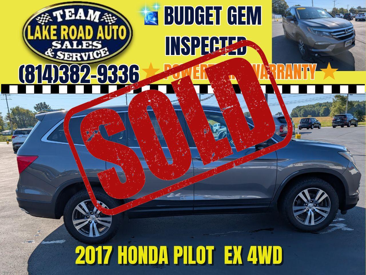 2017 Honda Pilot EX AWD