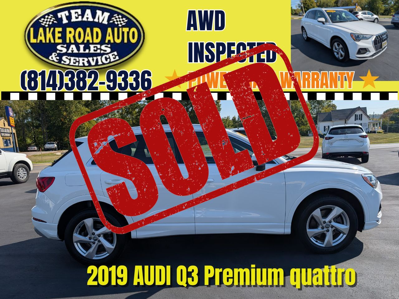 2019 Audi Q3 2.0 TFSI Premium quattro