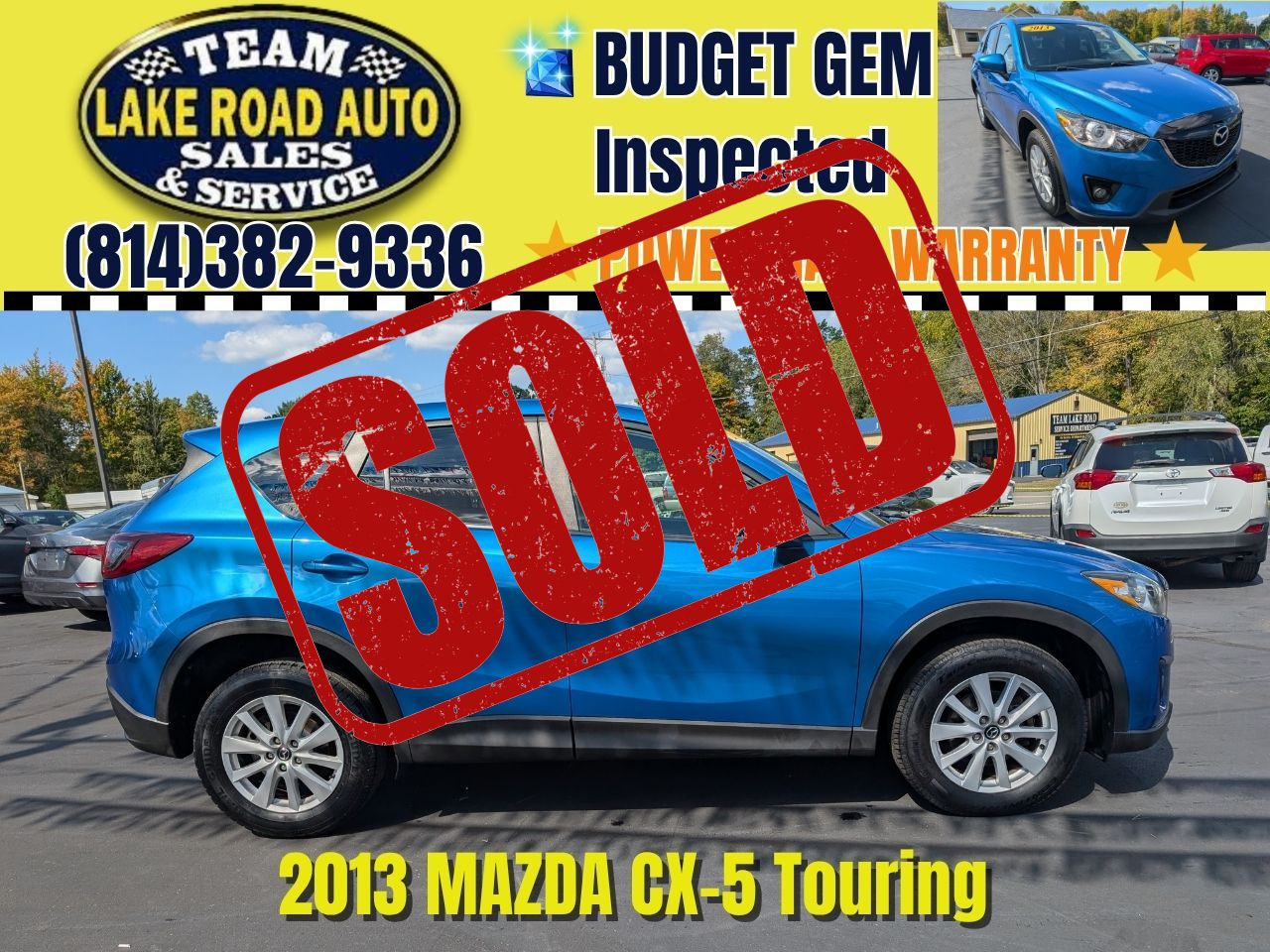 2013 Mazda CX-5 FWD 4dr Auto Touring