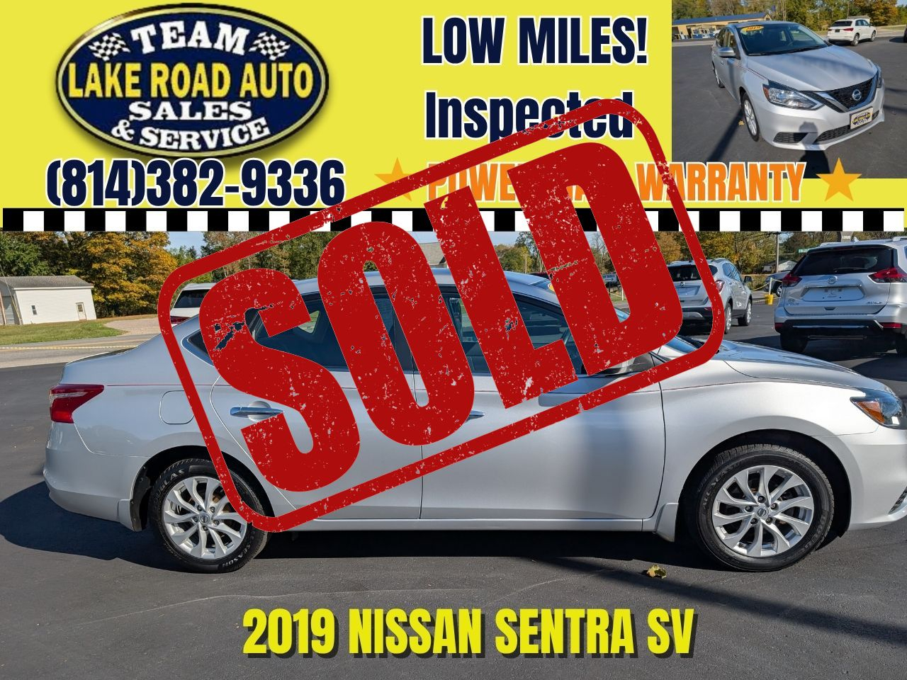 2019 Nissan Sentra SV CVT *Ltd Avail*