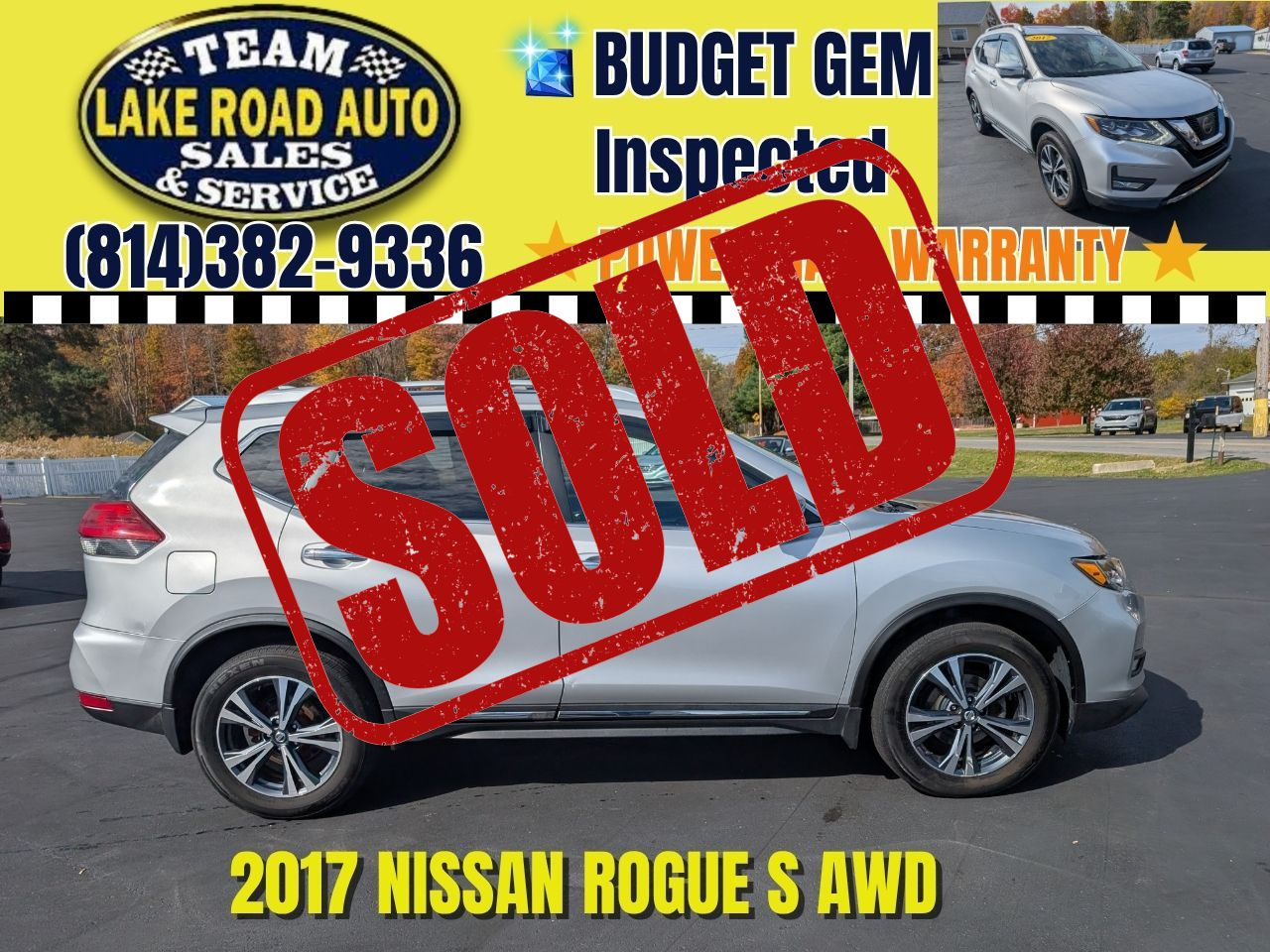 2017 Nissan Rogue AWD SL