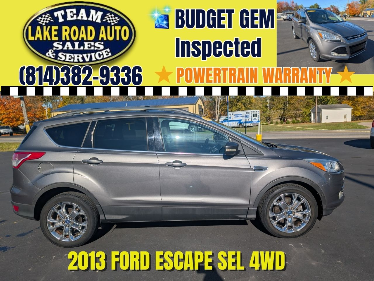 2013 Ford Escape 4WD 4dr SEL