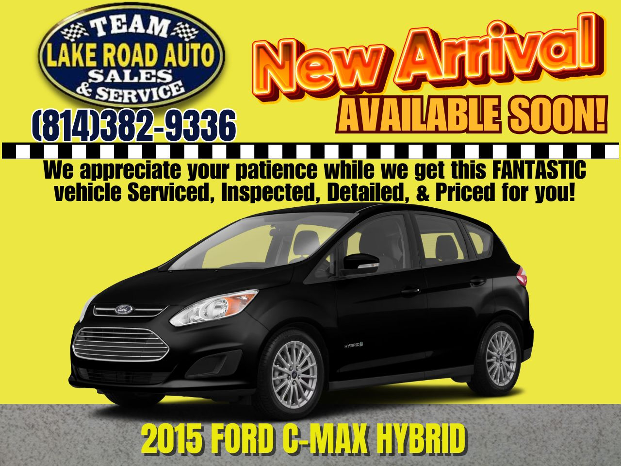 2015 Ford C-Max Hybrid 5dr HB SE