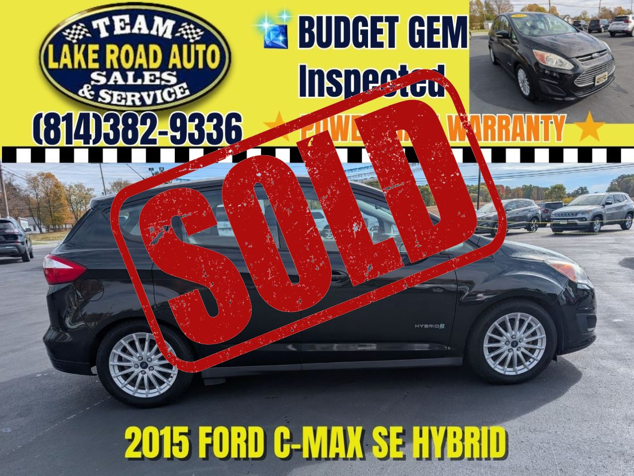 2015 Ford C-Max Hybrid 5dr HB SE