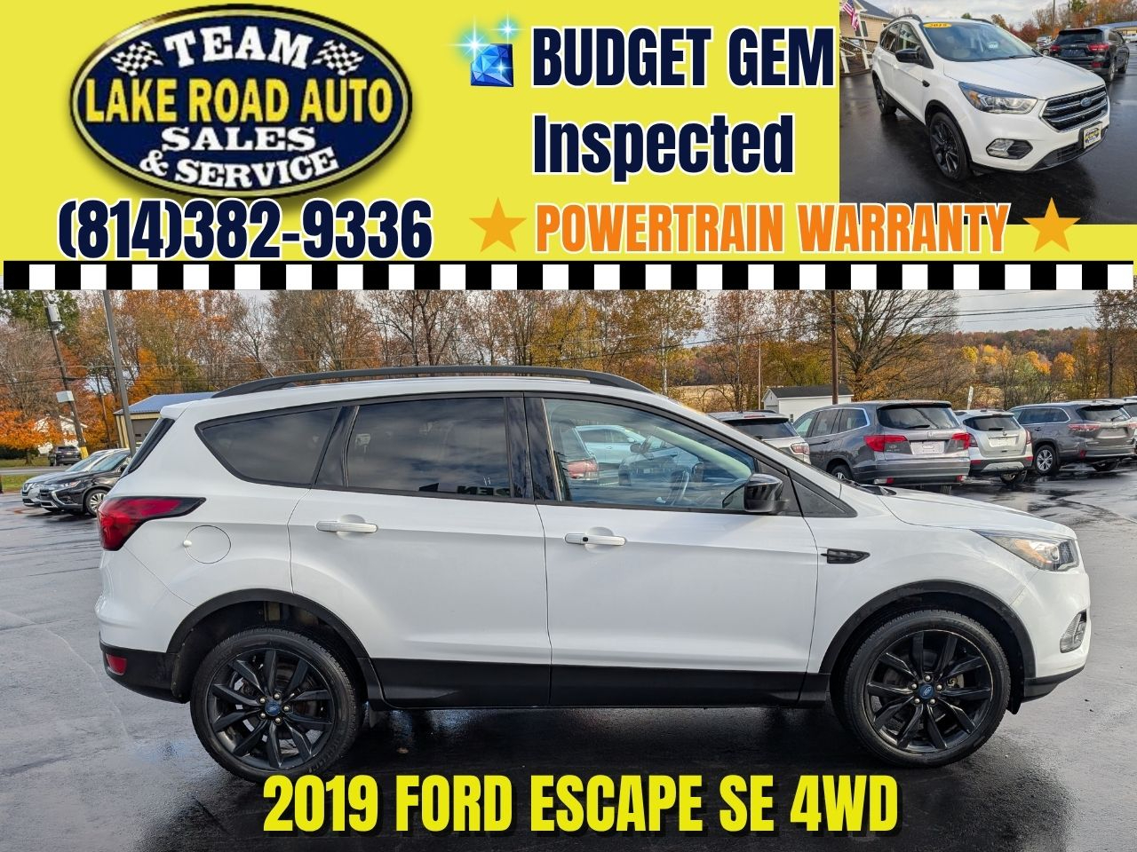 2019 Ford Escape SE 4WD
