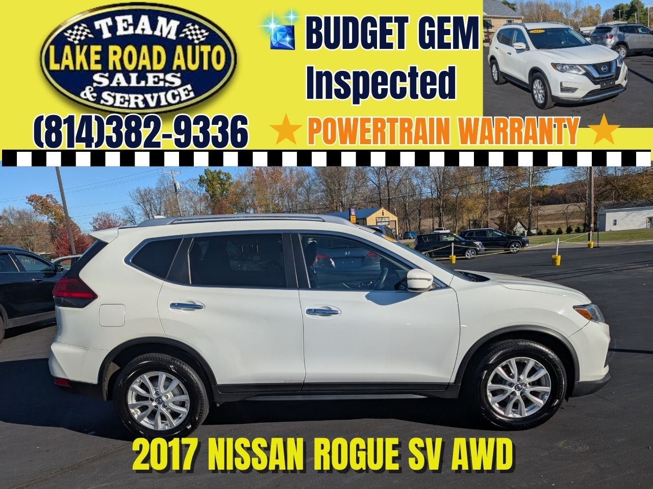 Nissan Rogue AWD SV 2017