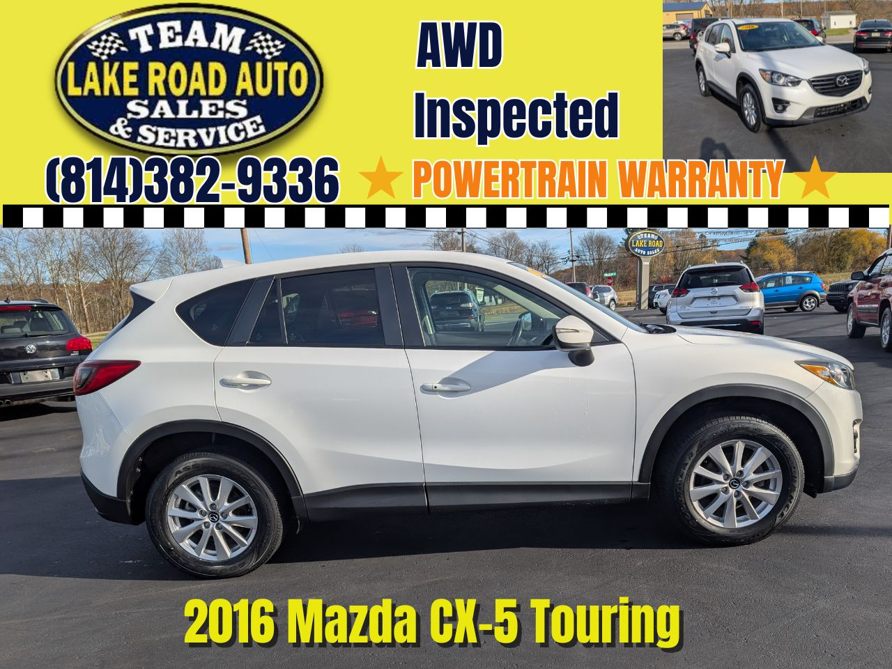 2016 Mazda CX-5 AWD 4dr Auto Touring
