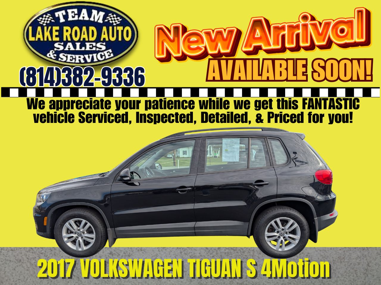 Volkswagen Tiguan 2.0T S 4Motion 2017