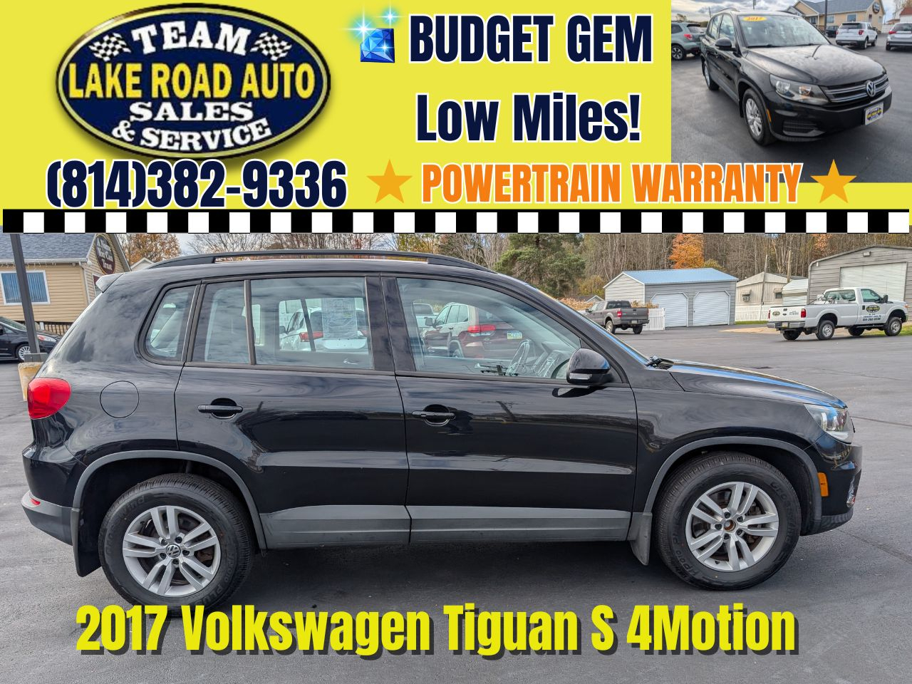 2017 Volkswagen Tiguan 2.0T S 4MOTION
