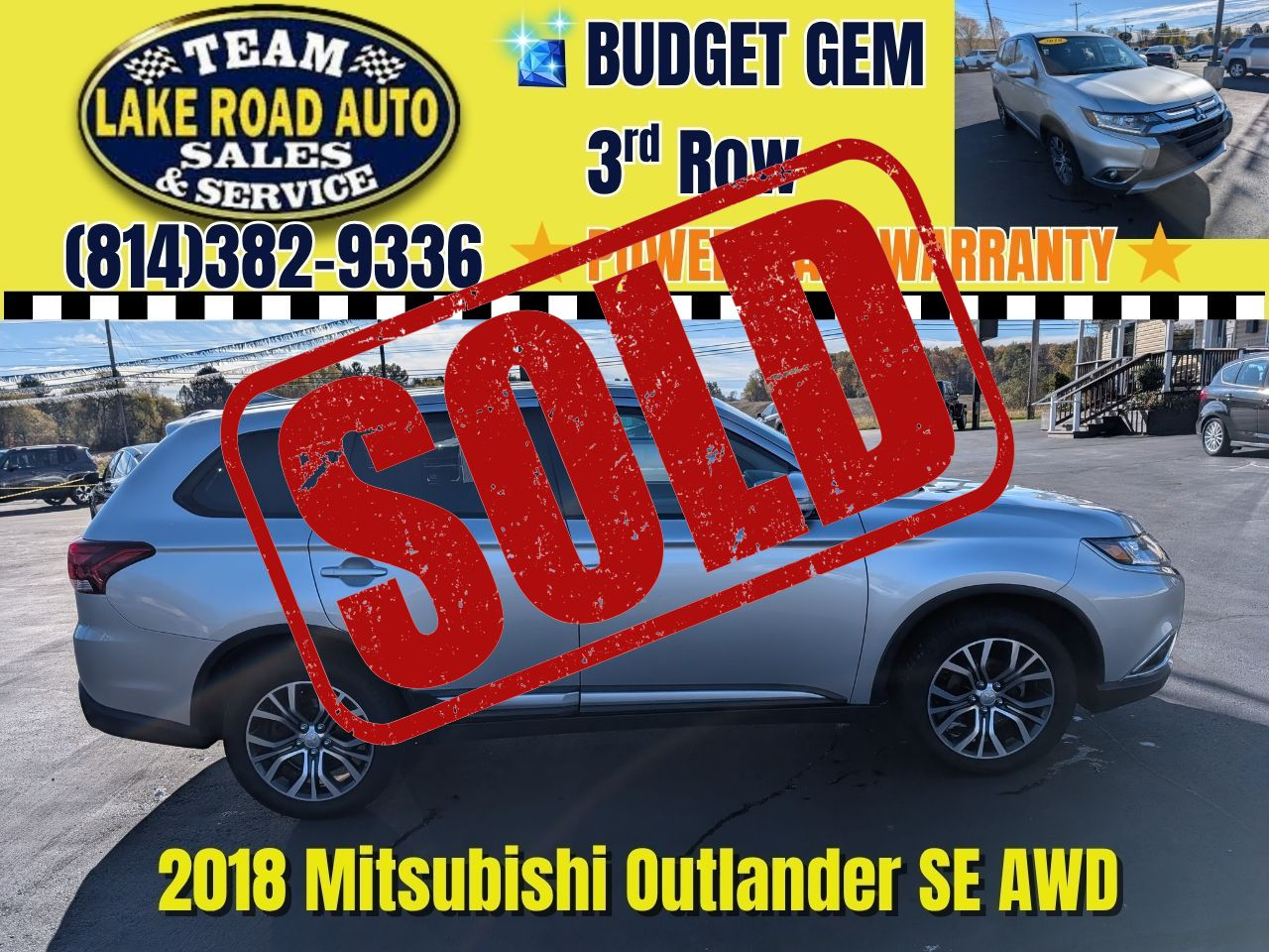 2018 Mitsubishi Outlander SE AWD