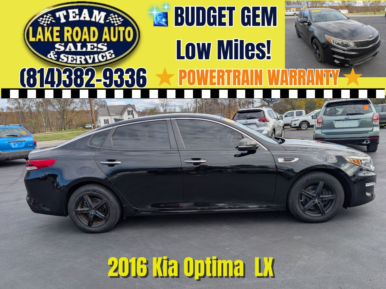 2016 Kia Optima 4dr Sdn LX