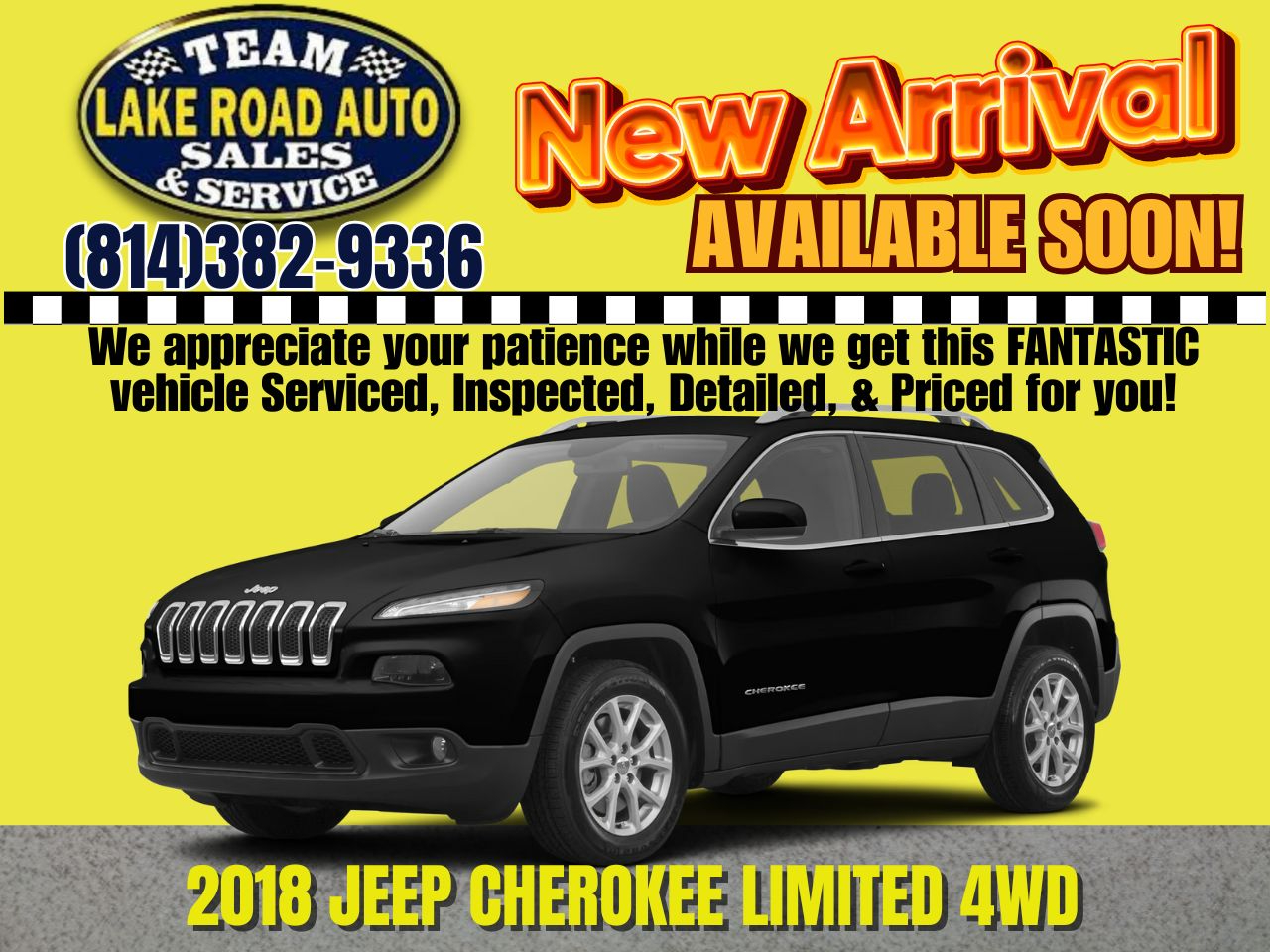 Jeep Cherokee Limited 4x4 2018