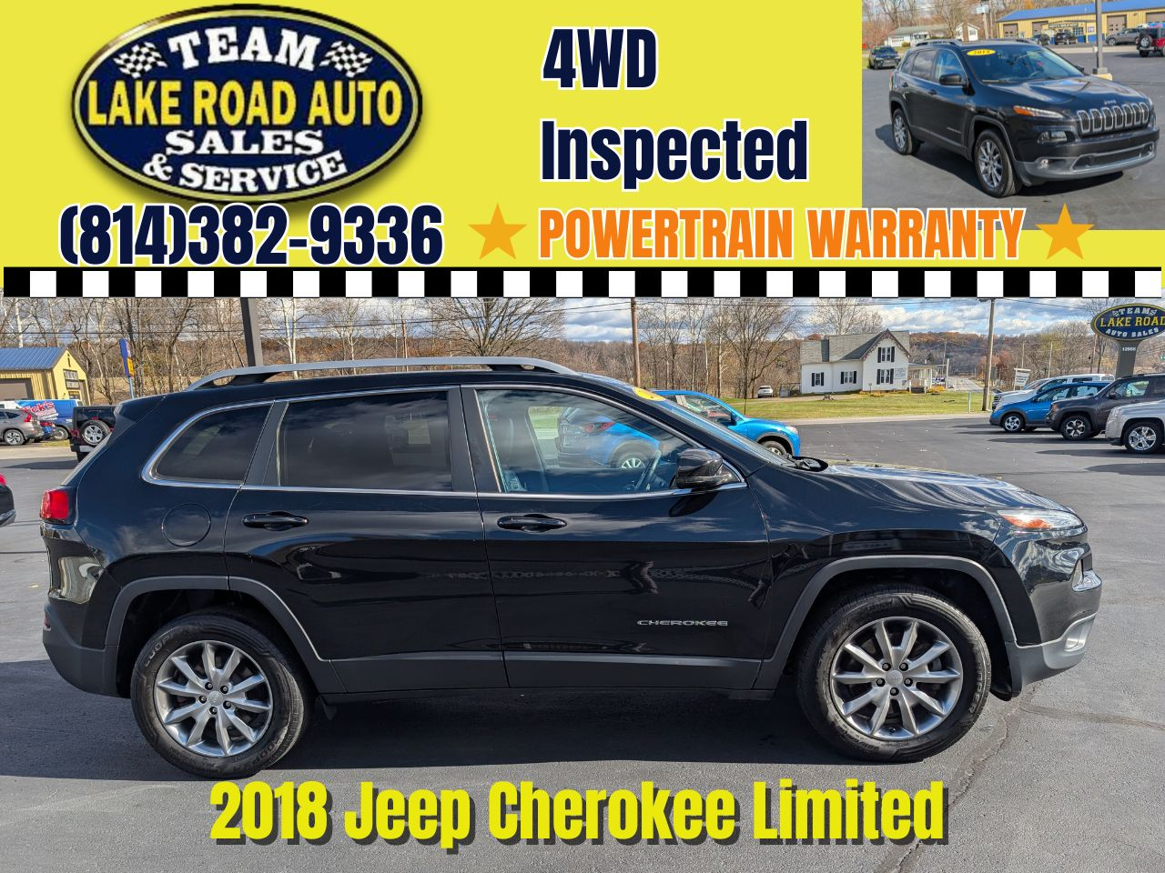2018 Jeep Cherokee Limited 4x4